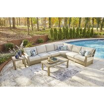 Wayfair outdoor 2024 corner sofa